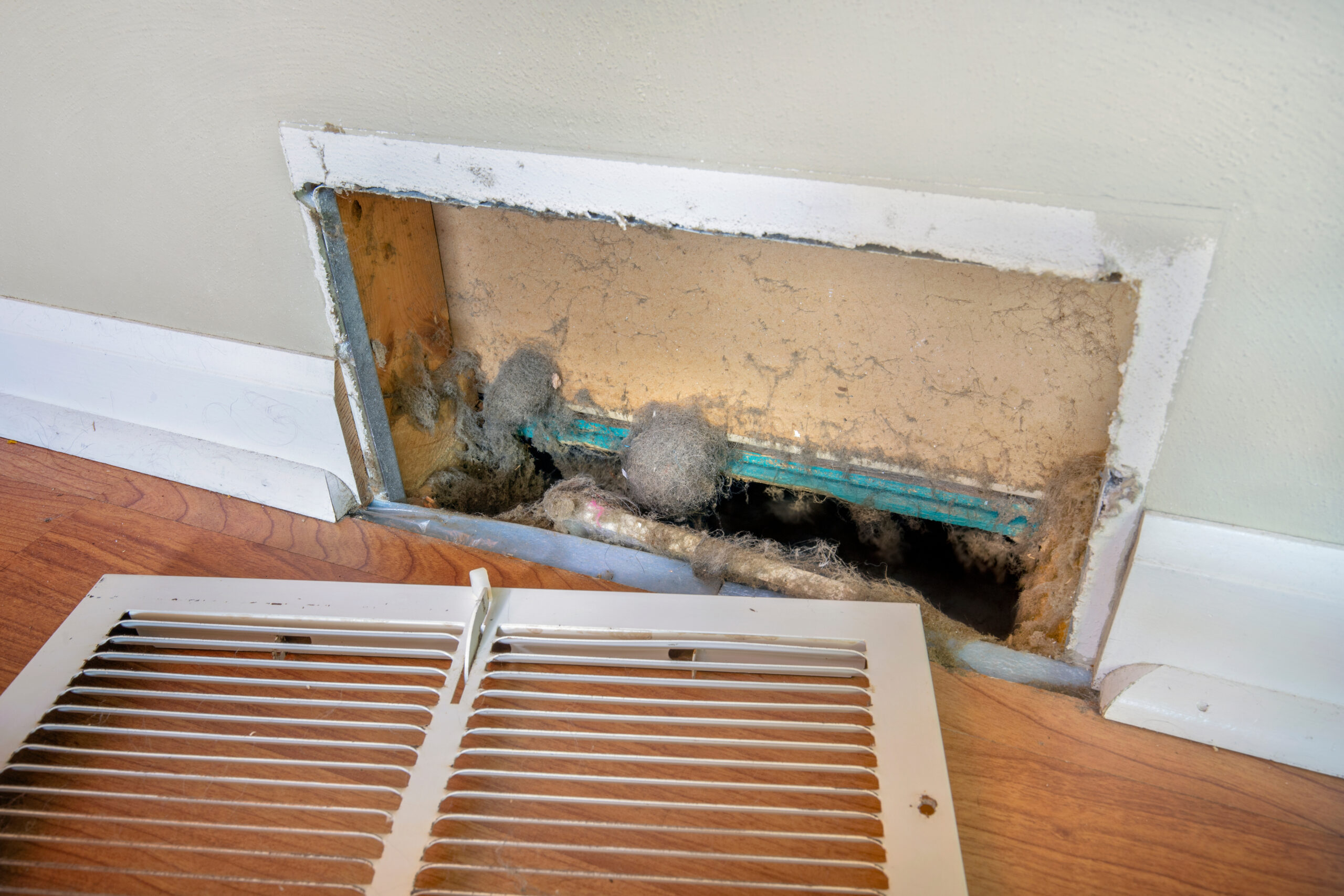 How to Clean AC Duct Work