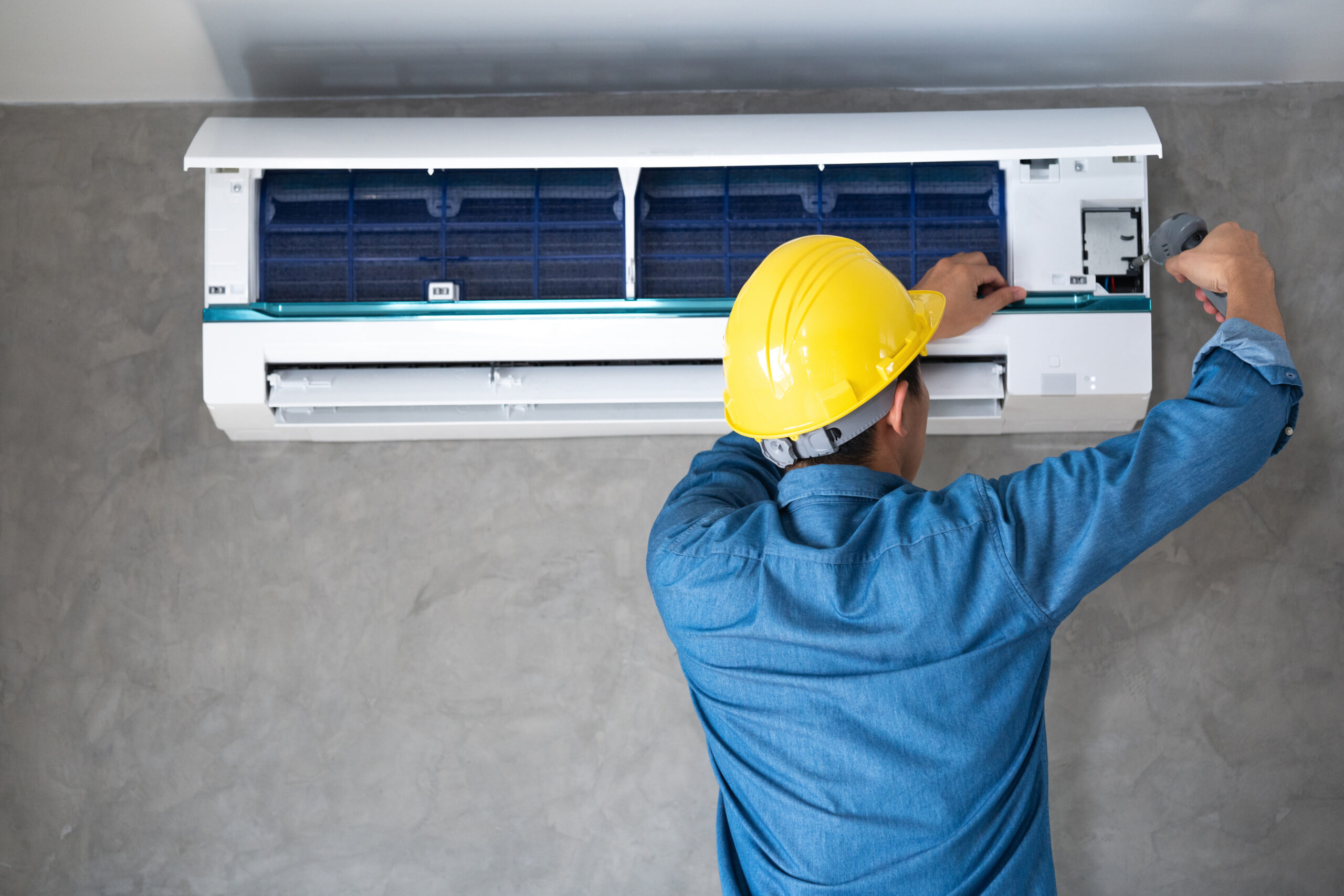 draining ac unit