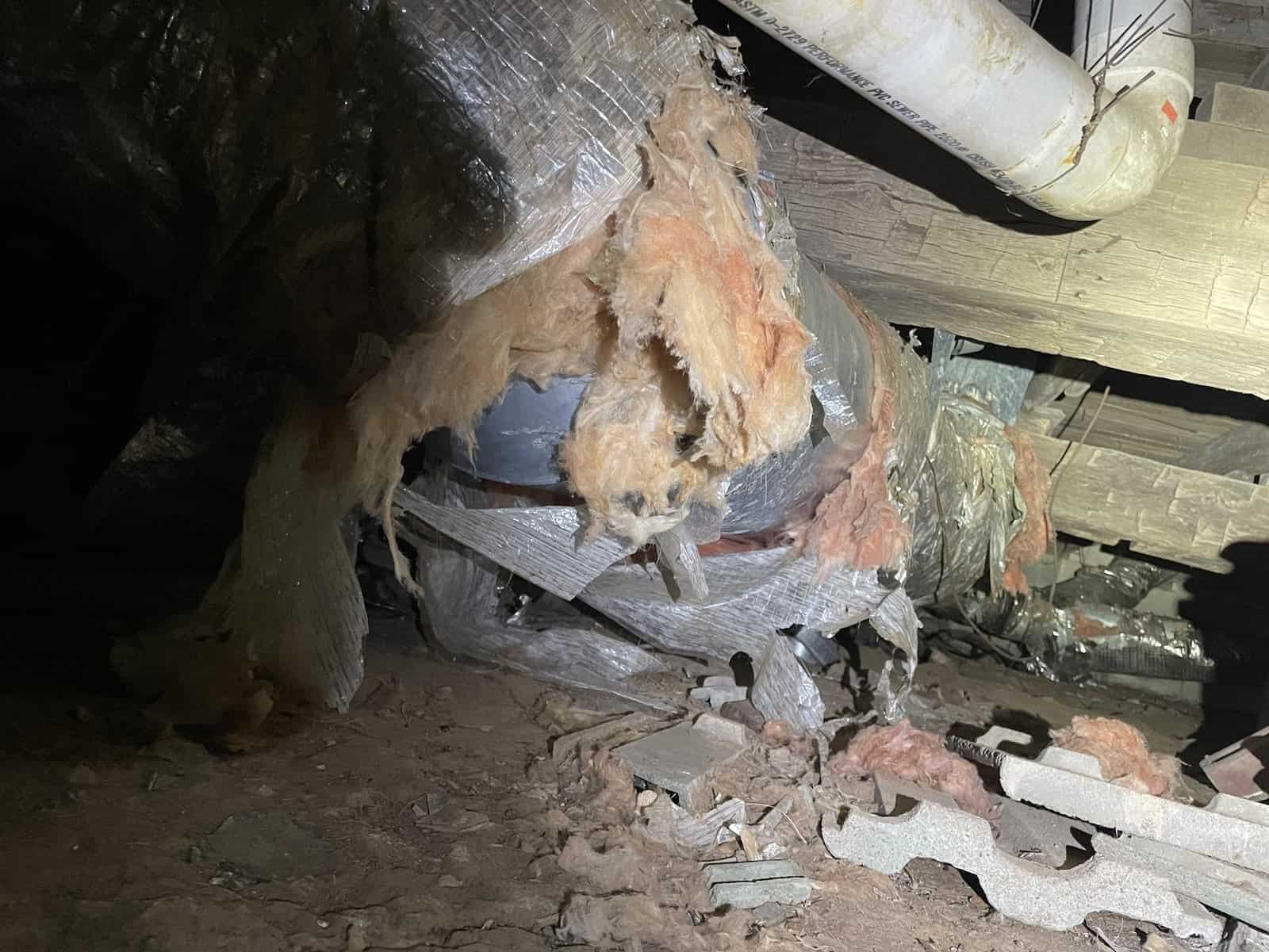 Detail photo from a Natural Dam, Arkansas HVAC service visit