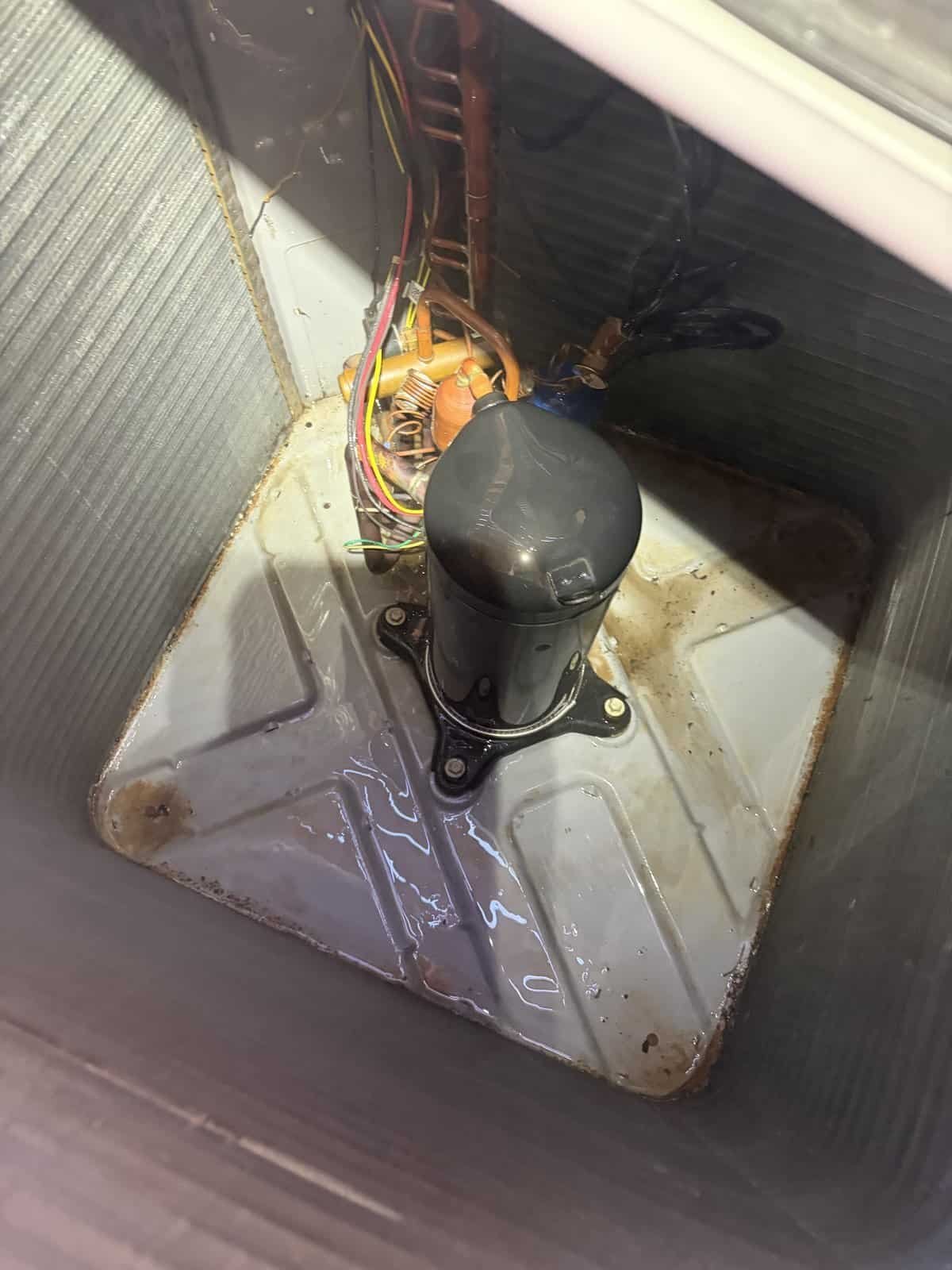 Fall AC Tune-Up in Greenwood, AR (Outdoor Unit Opened and Cleaned Inside)