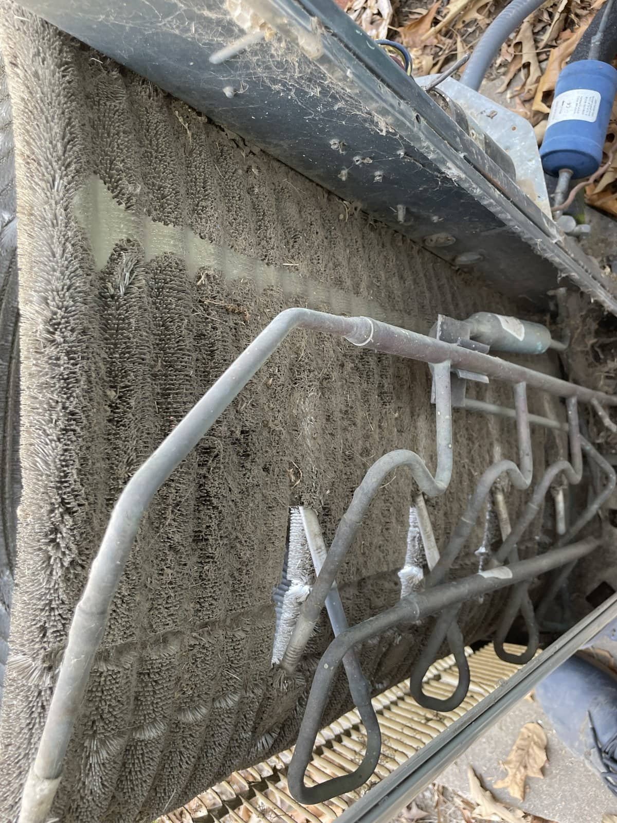 Detail photo from a Van Buren, Arkansas HVAC service visit