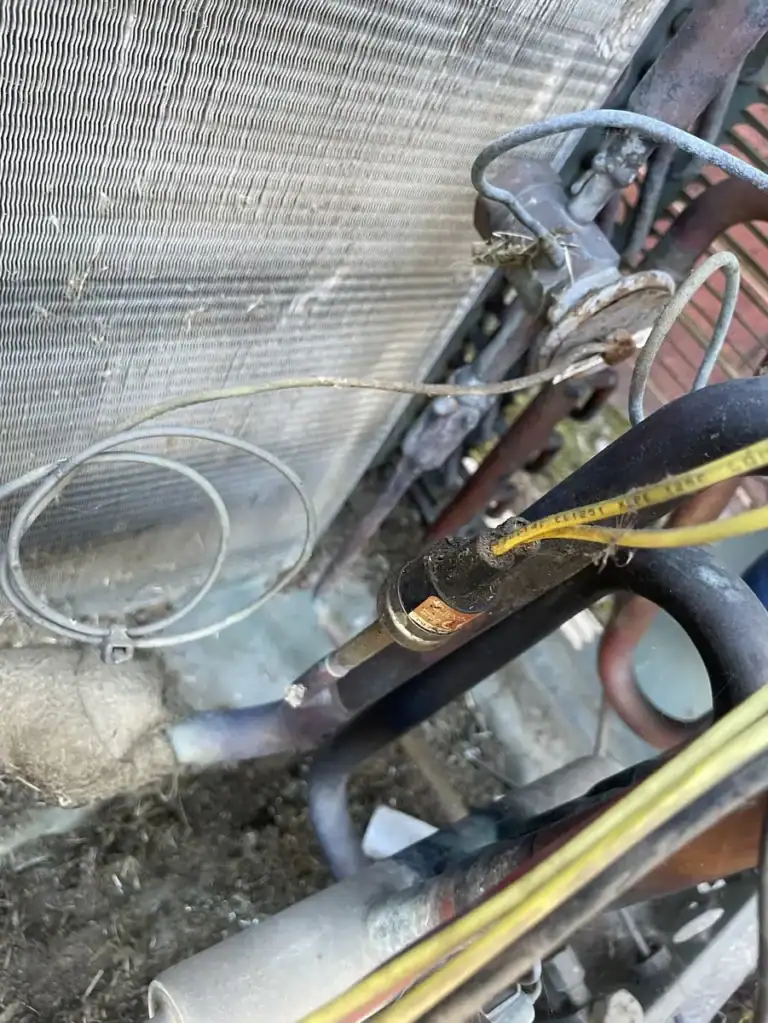 HVAC service photo from a Greenwood, Arkansas job