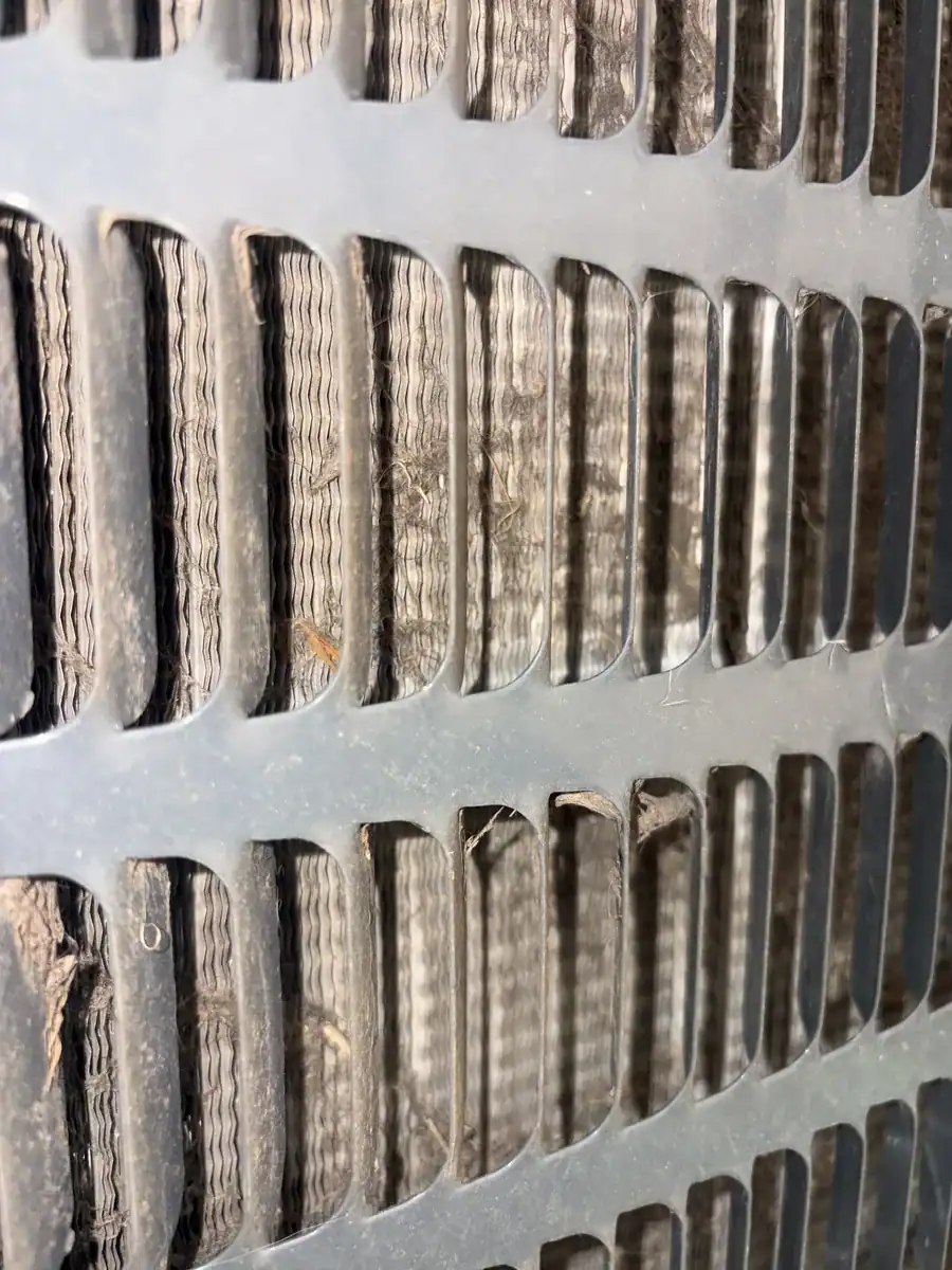 Detail photo from a Van Buren, Arkansas HVAC service visit