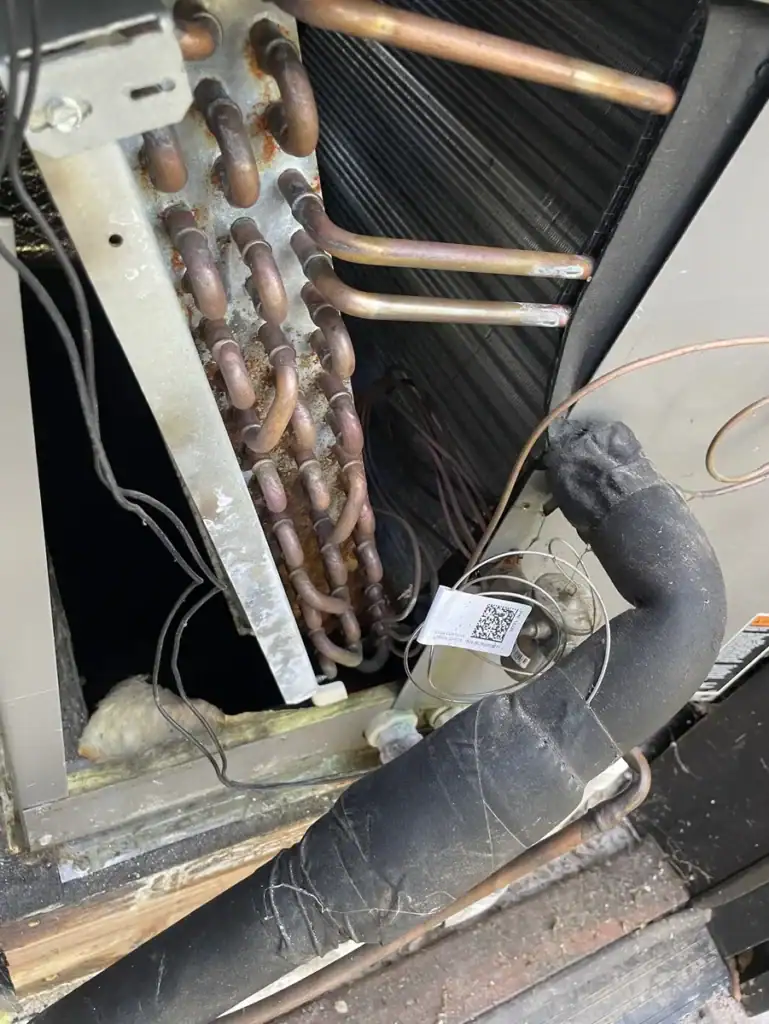 HVAC service photo from a Fort Smith, Arkansas job
