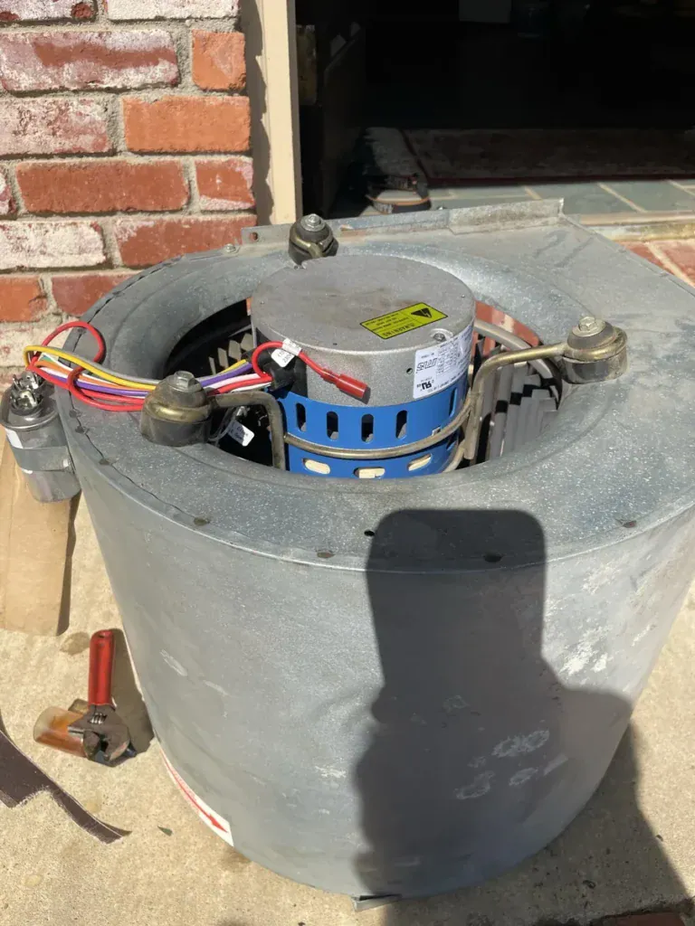 HVAC service photo from a Fort Smith, Arkansas job