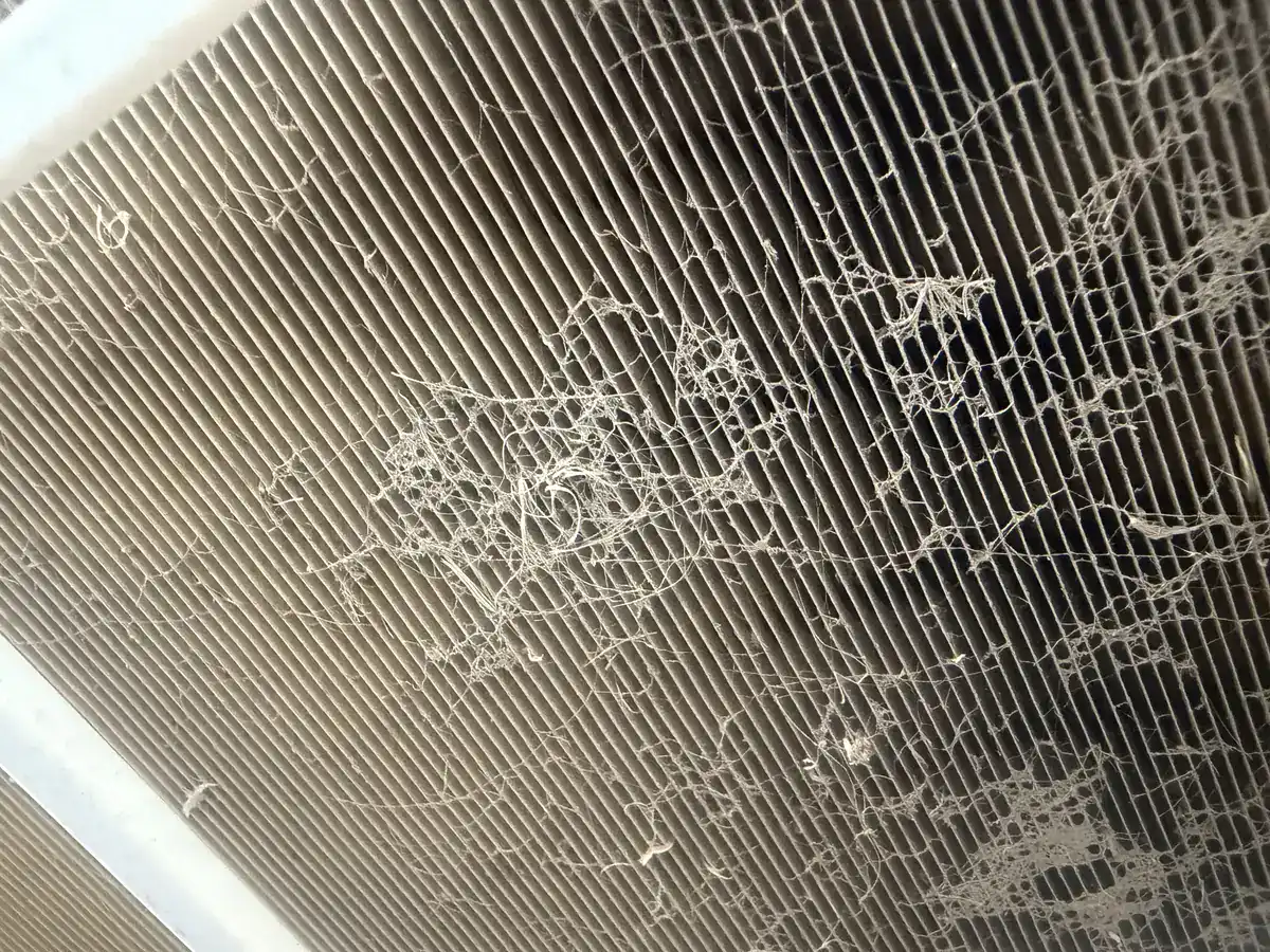 Detail photo from a Greenwood, Arkansas HVAC service visit