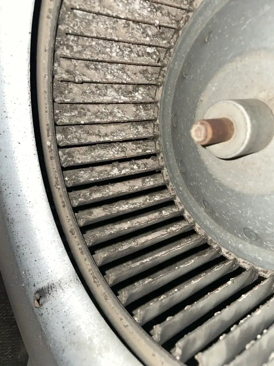 HVAC service photo from a Van Buren, Arkansas job