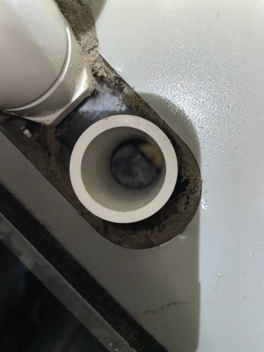 Detail photo from a Alma, Arkansas HVAC service visit
