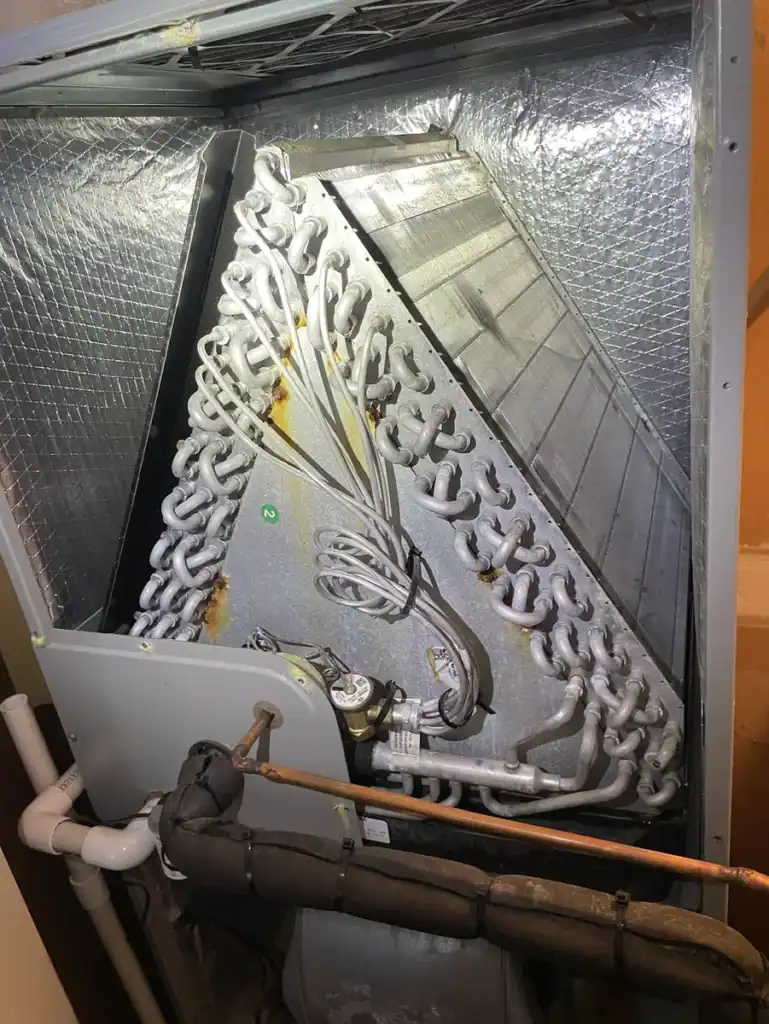 HVAC service photo from a Alma, Arkansas job