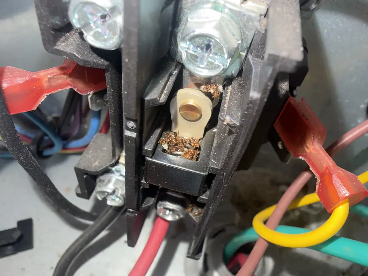 HVAC service photo from a Alma, Arkansas job
