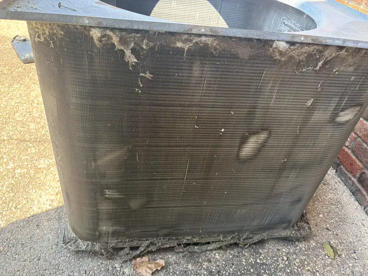 HVAC service photo from a Van Buren, Arkansas job