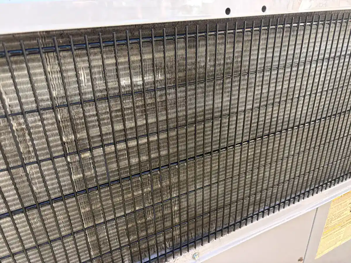 Detail photo from a Fort Smith, Arkansas HVAC service visit
