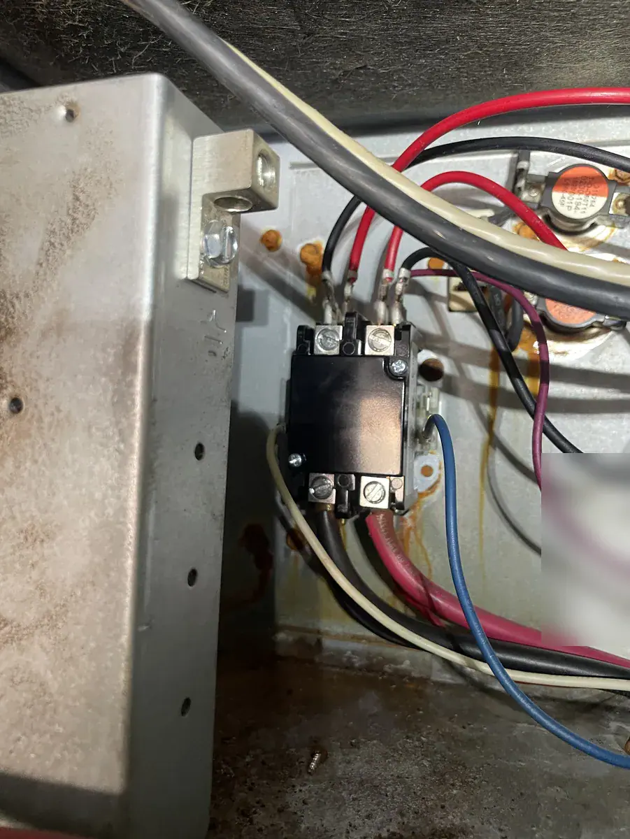HVAC service photo from a Van Buren, Arkansas job